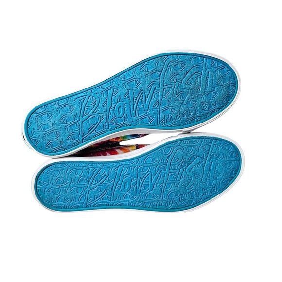 Blowfish Malibu's Marlo Tie Dye Multi Slip On Canvas Sneaker Shoe - Picture 9 of 9